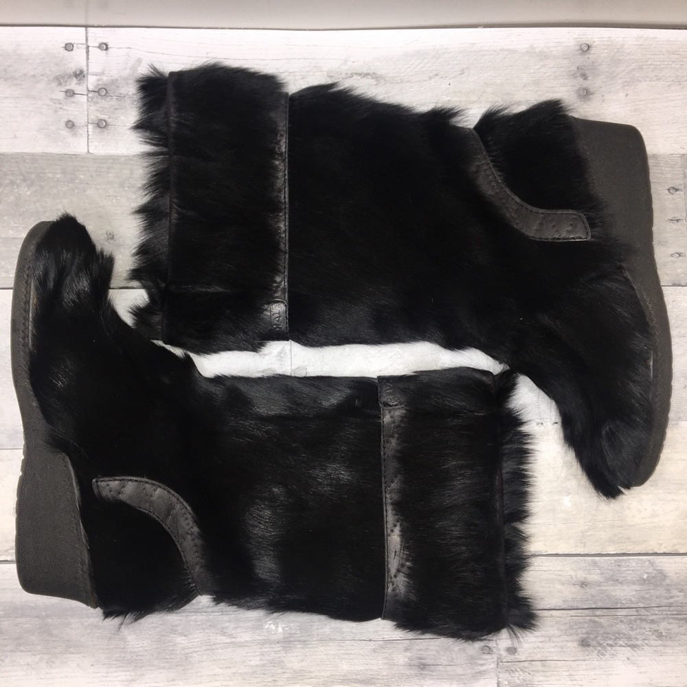 La Mondiale Vintage Fur Winter Snow Boot